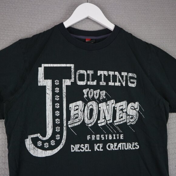 Diesel Jolting your Bones Graphic Tee Mens Large Slim Fit - Picture 2 of 6